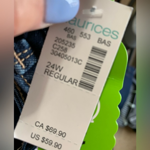 NWT Maurices Super Skinny Curvy High Rise Jean - Picture 7 of 15